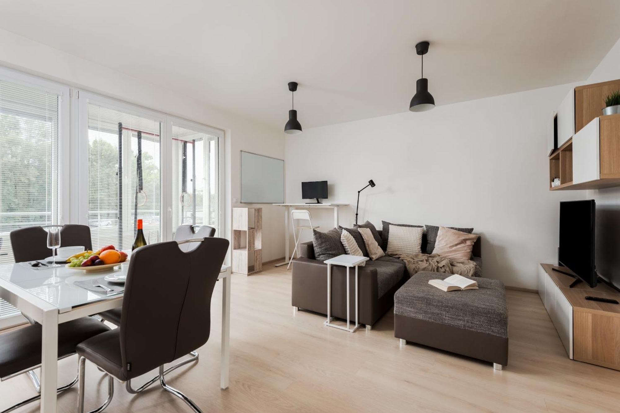 The Sunny Riverside Flat * Praga